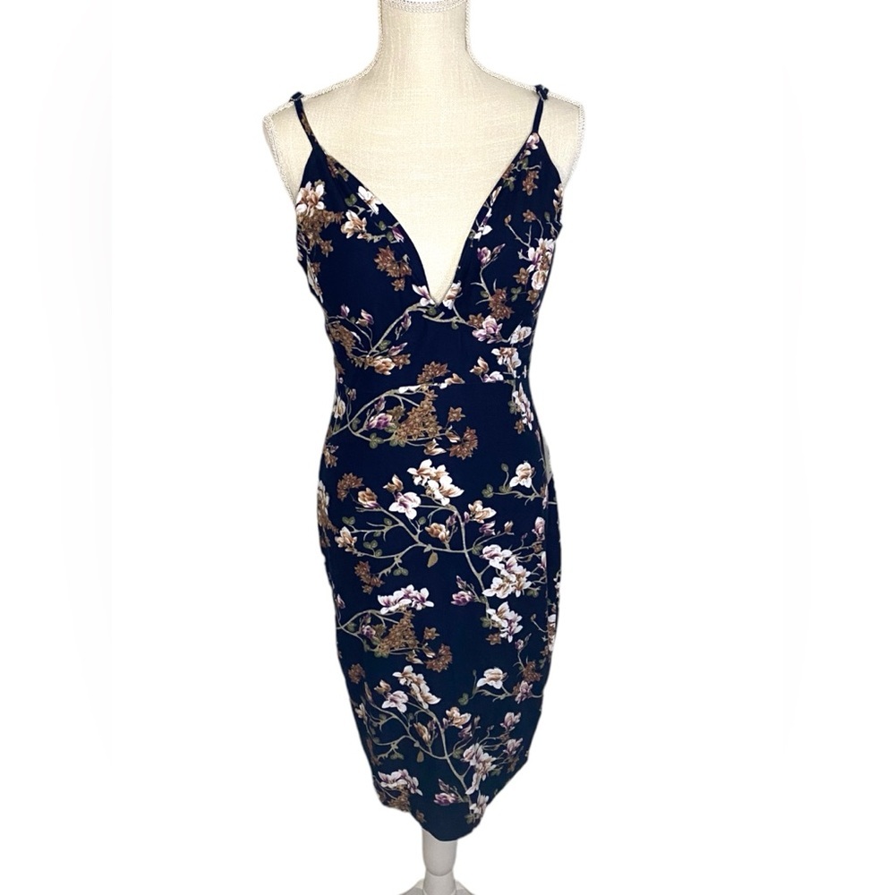 NWT-(XL) J for Justify-Floral Dress (0037)